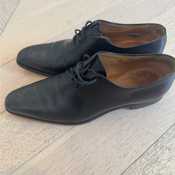 Loding Paris Men’s Black Dress Shoes, Size 11 main image 7